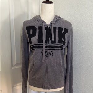 Victoria's Secret Pink Gray Hoodie